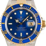 Clean Factory Super Clone Rolex Submariner 16613 Blue Two-Tone