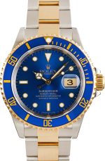 Clean Factory Super Clone Rolex Submariner 16613 Blue Two-Tone