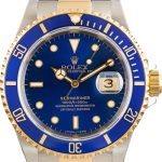 Clean Factory Super Clone Rolex Submariner 16613 Blue Dial Two-Tone