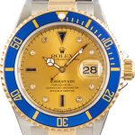 Clean Factory Super Clone Rolex Submariner 16613 Champagne Serti