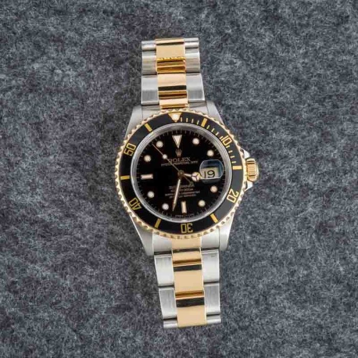 Clean Factory Super Clone Rolex Submariner 16613 Two-Tone - Image 6