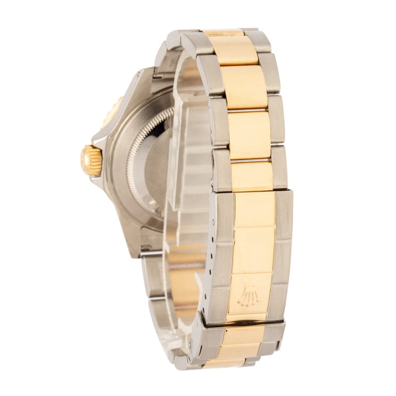 Super Clone Rolex Submariner 16613 Two-Tone Black Dial AAA