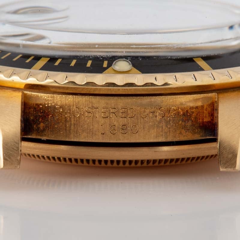 Super Clone Rolex Submariner 1680 Yellow Gold AAA Rep