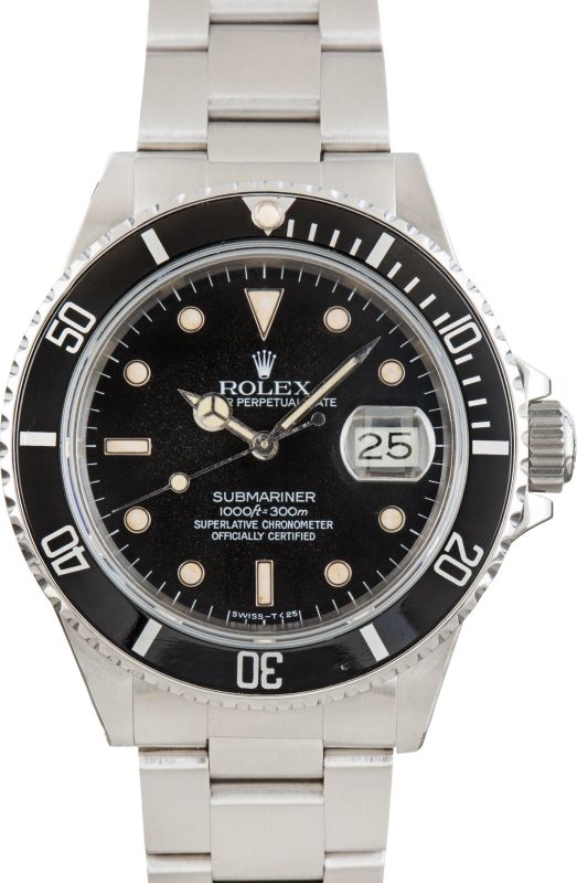 Clean Factory Super Clone Rolex Submariner 16800 Steel AAA Rep