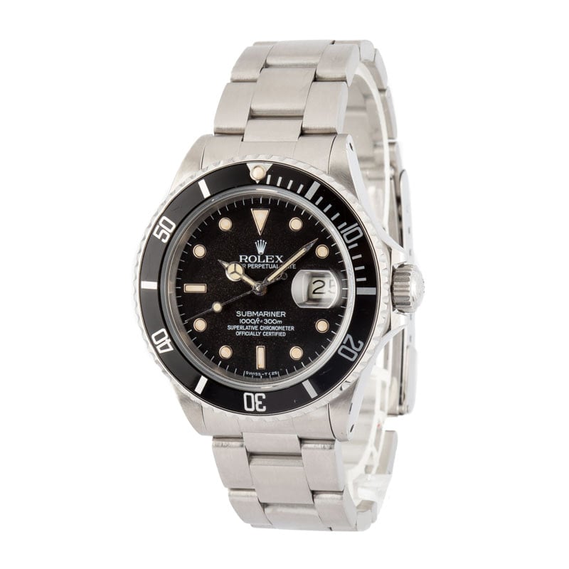 Clean Factory Super Clone Rolex Submariner 16800 Steel AAA Rep