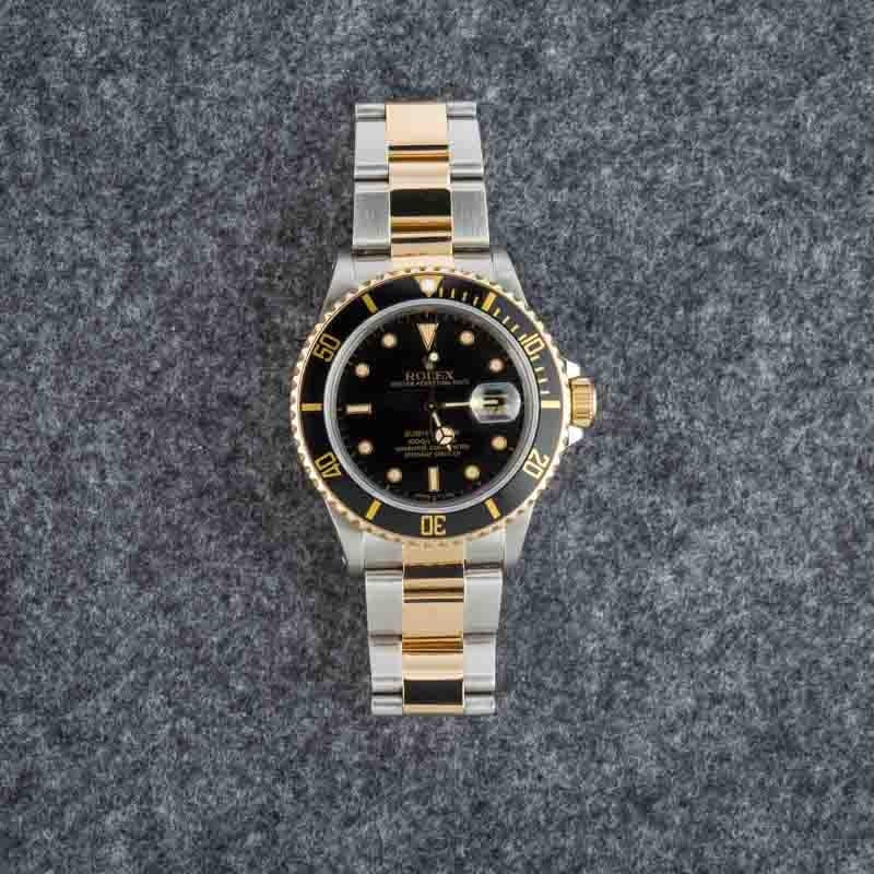 Clean Factory Super Clone Rolex Submariner 16803 Two-Tone