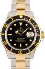 Clean Factory Super Clone Rolex Submariner 16803 Two-Tone
