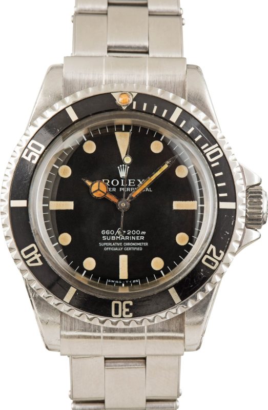 Clean Factory Super Clone 1973 Rolex Submariner 5512 No Date