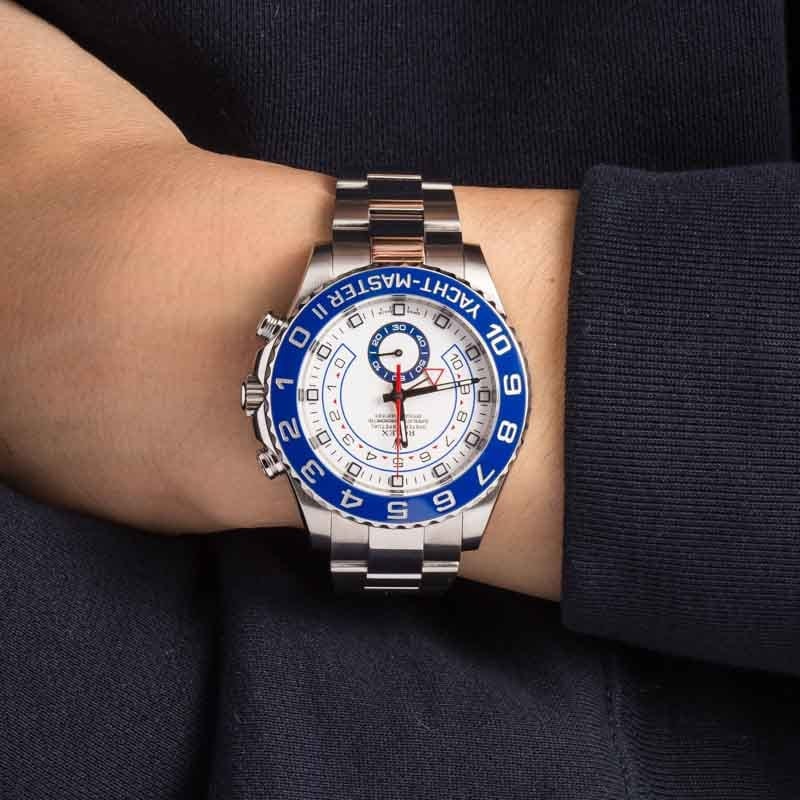 Clean Factory Super Clone Rolex Yacht-Master II 116680 Blue Ceramic