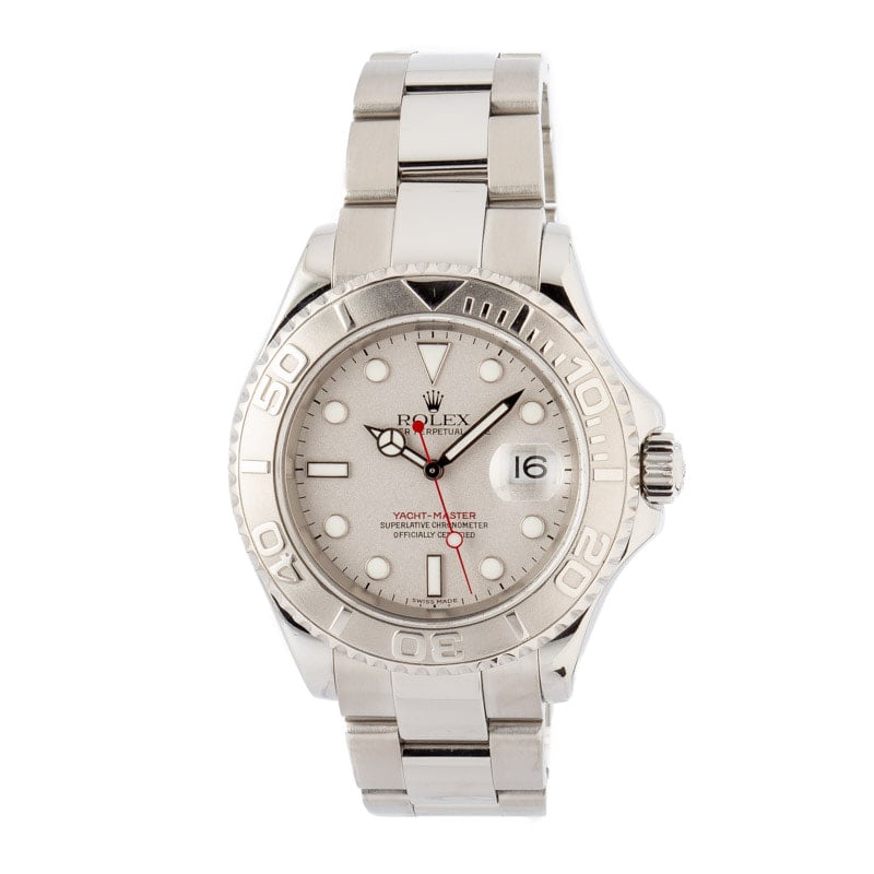Super Clone Rolex Yacht-Master 16622 Platinum Bezel 40mm