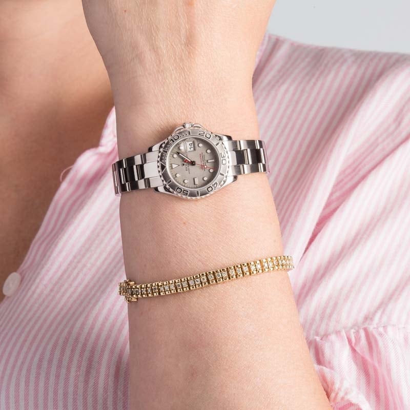 Clean Factory Super Clone Rolex Yacht-Master 169622 Platinum