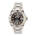 Clean Factory Super Clone Rolex Yacht-Master 37 Slate Dial - Image 3