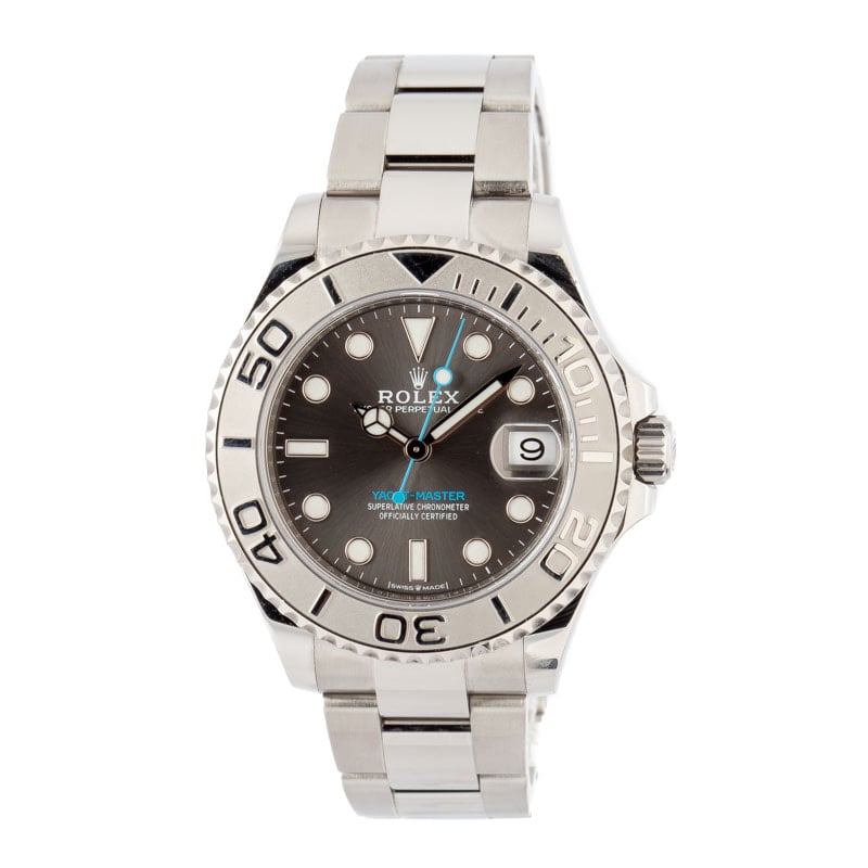 Clean Factory Super Clone Rolex Yacht-Master 37 Slate Dial