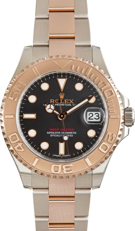 Clean Factory Super Clone Rolex Yacht-Master 37mm Steel Rose Gold