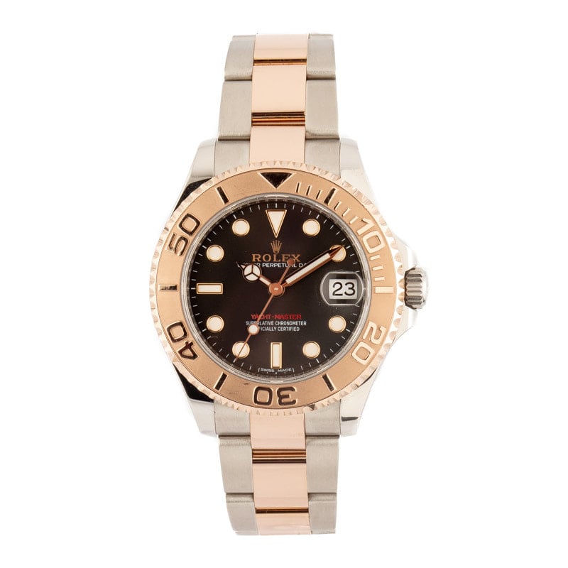 Clean Factory Super Clone Rolex Yacht-Master 37mm Steel Rose Gold