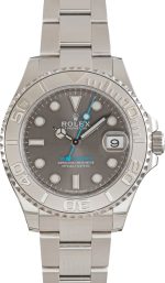 Clean Factory Super Clone Rolex Yacht-Master 37 Slate Dial