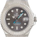 Super Clone Rolex Yacht-Master 37 Steel Platinum Bezel