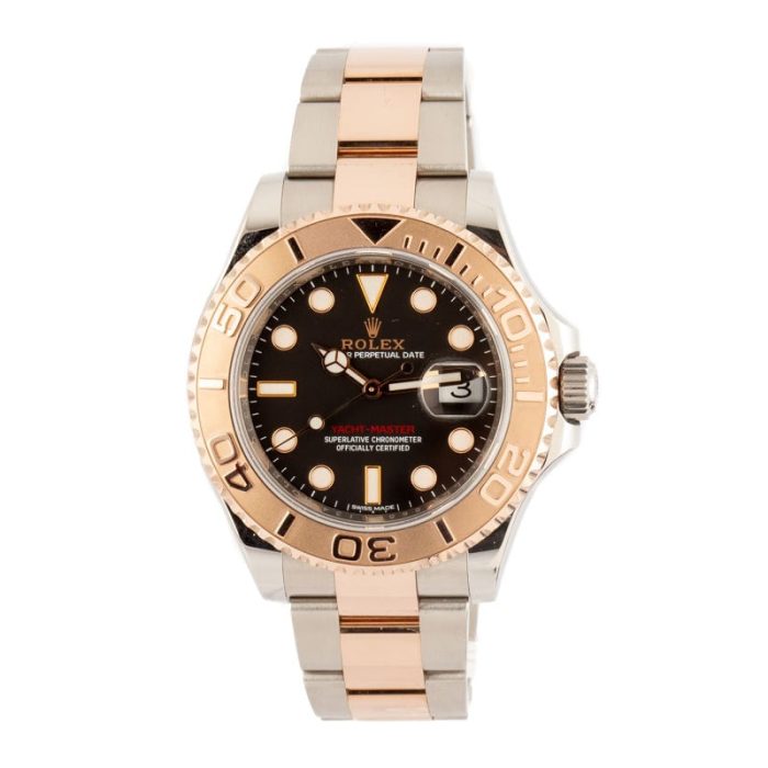 Clean Factory Super Clone Rolex Yacht-Master 116621 Rose Gold - Image 3