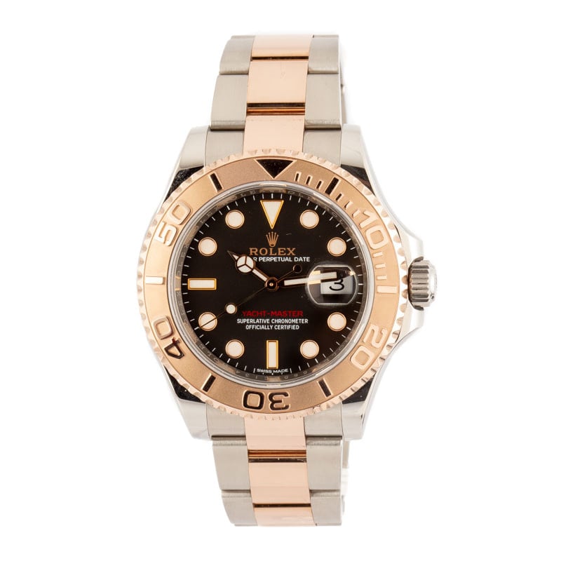 Clean Factory Super Clone Rolex Yacht-Master 116621 Rose Gold