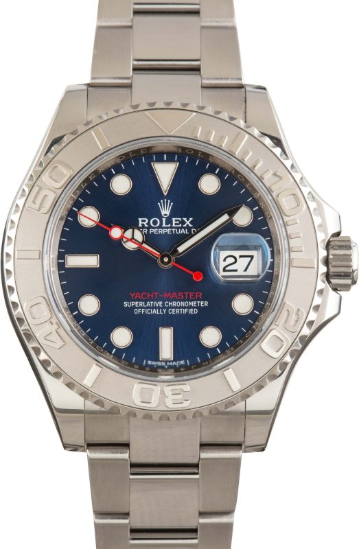 Super Clone Rolex Yacht-Master 116622 Blue Dial 40mm