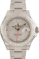 Clean Factory Super Clone Rolex Yacht-Master 116622 Platinum Dial