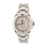 Clean Factory Super Clone Rolex Yacht-Master 116622 Platinum Dial - Image 3