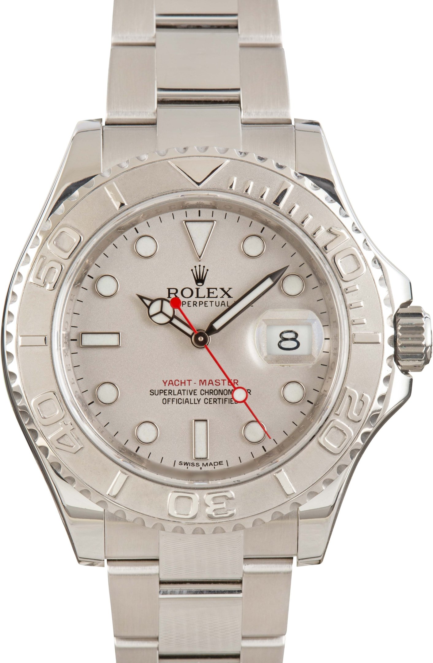 zUsed-Rolex-Yacht-Master-40-116622-Platnium-Timing-Bezel-SKU181062 Super Clone Rolex Yacht-Master 116622 Clean Factory AAA - Image 1