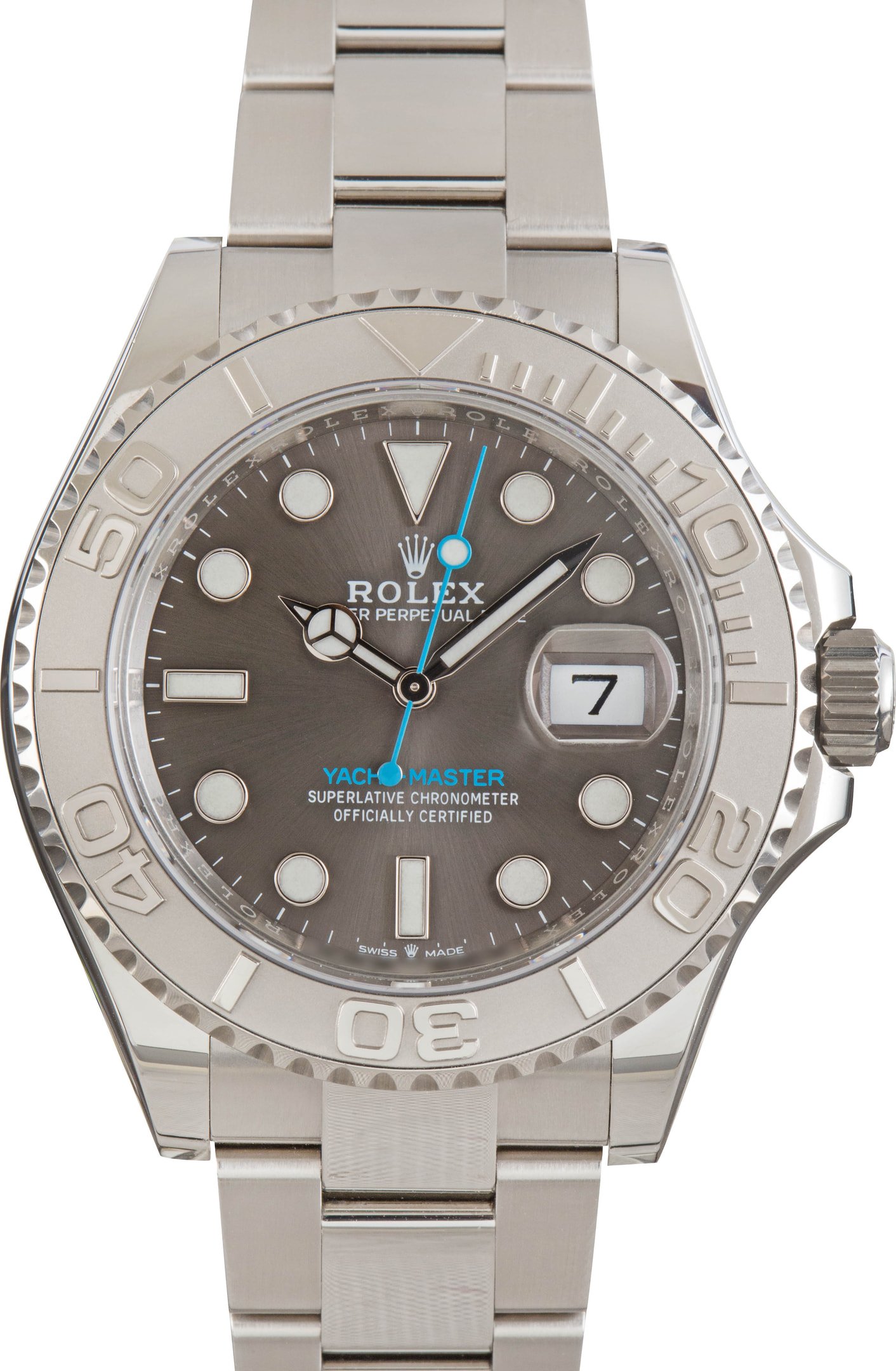 zUsed-Rolex-Yacht-Master-40-126622-SKU182270 Clean Factory Super Clone Rolex Yacht-Master 126622 Slate 40mm - Image 1