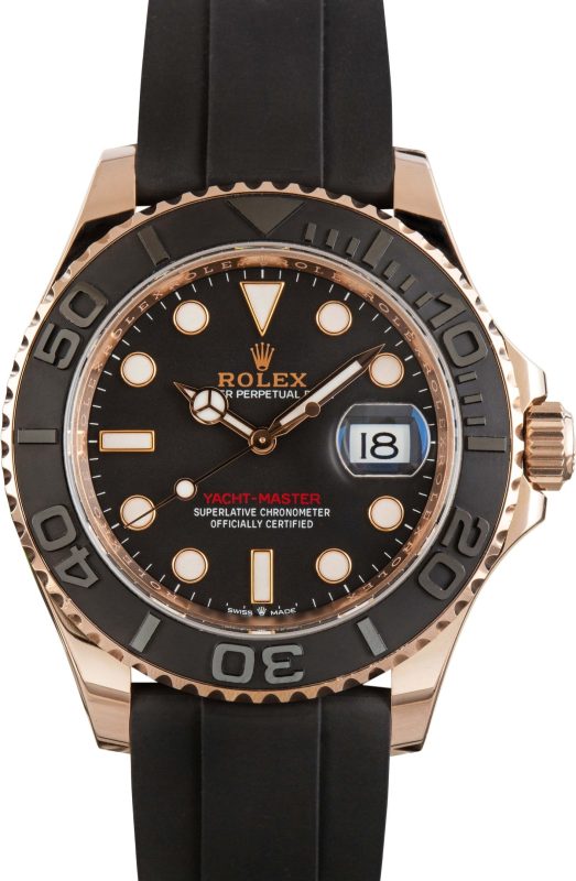 Clean Factory Super Clone Rolex Yacht-Master 126655 Rose Gold
