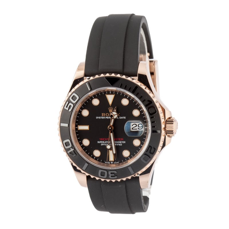 Clean Factory Super Clone Rolex Yacht-Master 126655 Rose Gold
