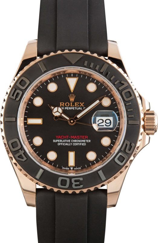Clean Factory Super Clone Rolex Yacht-Master 126655 Rose Gold
