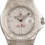 Super Clone Rolex Yacht-Master 16622 Platinum Dial 40mm