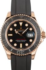Super Clone Rolex Yacht-Master 126655 40mm Everose Gold Oysterflex