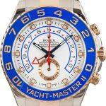 Super Clone Rolex Yacht-Master II 44mm Steel Rose Gold Ref 116681