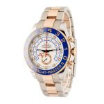 Super Clone Rolex Yacht-Master II 44mm Steel Rose Gold Ref 116681 - Image 3