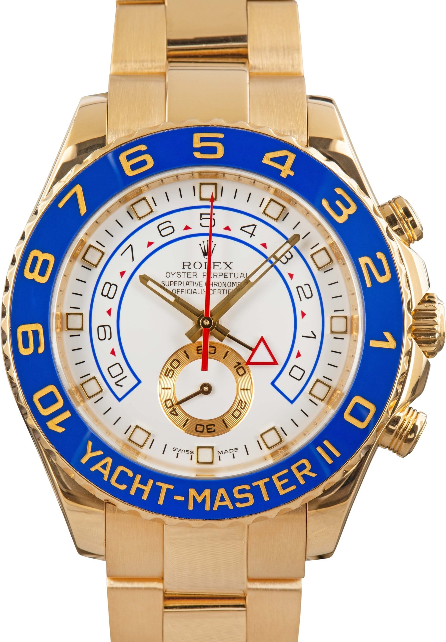 zUsed-Rolex-Yacht-Master-II-116688-White-Dial-SKU182859 Super Clone Rolex Yacht-Master II 116688 White Dial AAA - Image 1