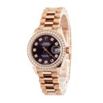 Super Clone Rolex Lady-Datejust 279135 18k Everose Gold AAA - Image 3