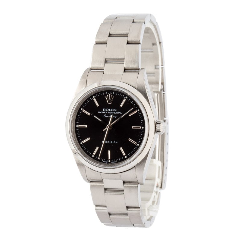 Super Clone Rolex Air-King 14000M Black Dial AAA Quality