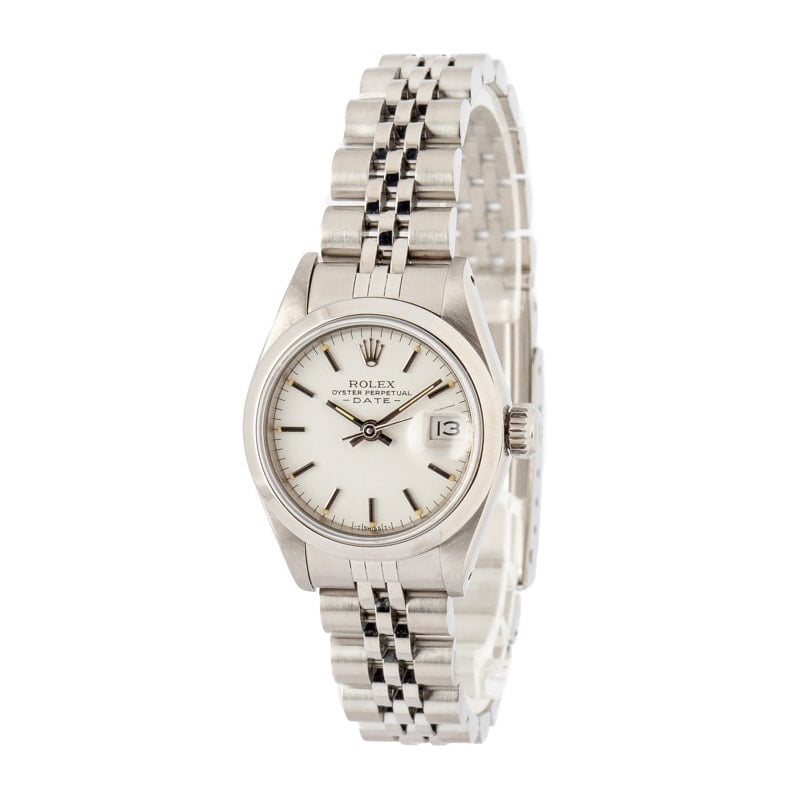 Clean Factory Super Clone Ladies Rolex Date 69160 White Dial