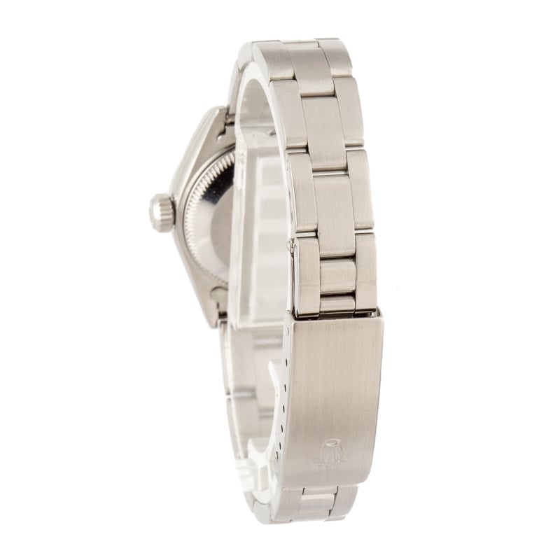 Super Clone Rolex Date 69160 Black Dial 26mm Clean Factory