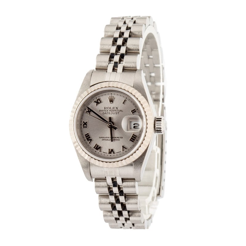 Clean Factory Super Clone Rolex Lady Datejust 79174 Silver Roman