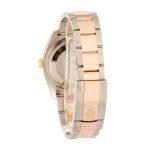 Super Clone Rolex Datejust 116201 Silver Dial 36mm Steel Rose Gold - Image 4