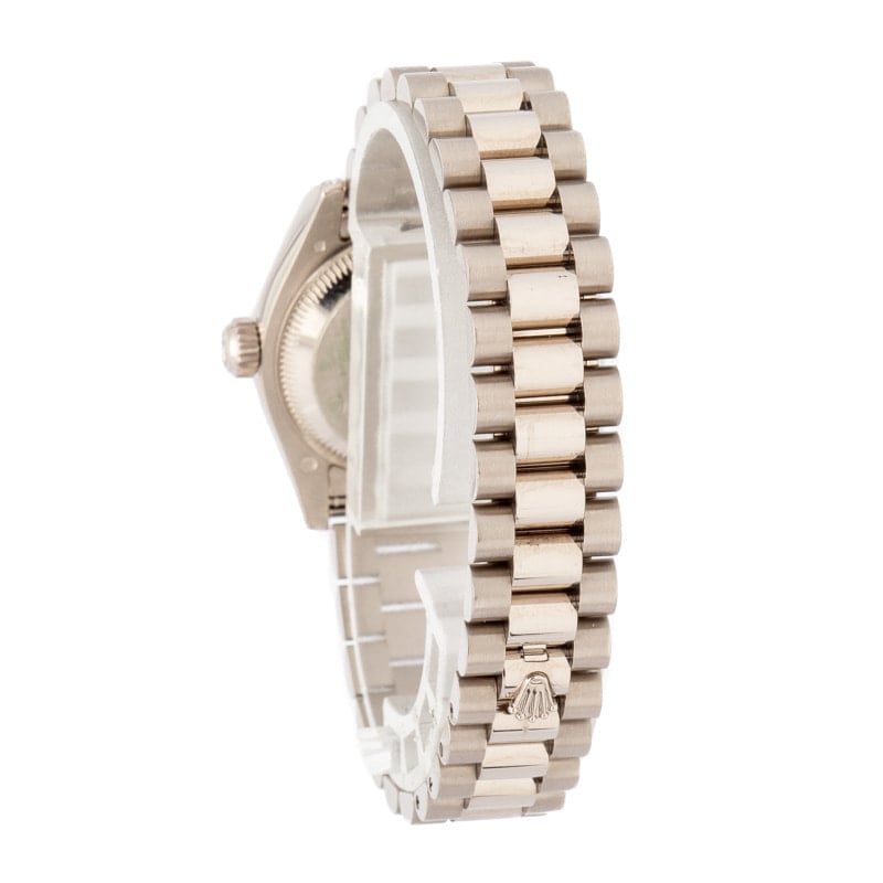 Clean Factory Super Clone Ladies Rolex Datejust 179239 White Gold