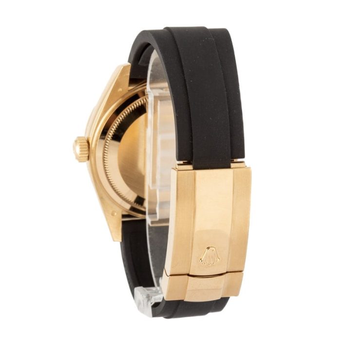 Super Clone Rolex Sky-Dweller 326238 Champagne Dial Yellow Gold - Image 4