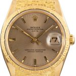 Clean Factory Super Clone Rolex Date 1506 Bronze Dial 34MM