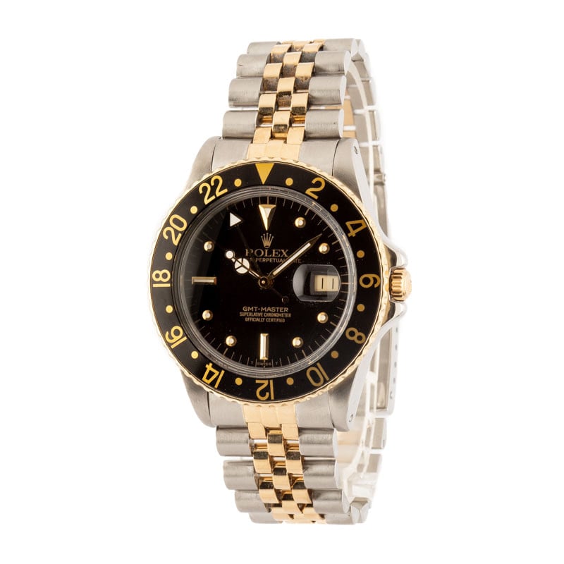Clean Factory Super Clone Rolex GMT-Master 16753 Steel Gold