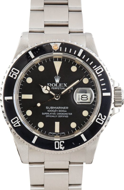 Clean Factory Super Clone Rolex Submariner 16800 Black Dial