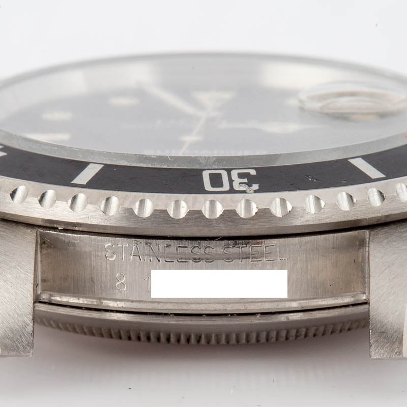 Clean Factory Super Clone Rolex Submariner 16800 Black Dial