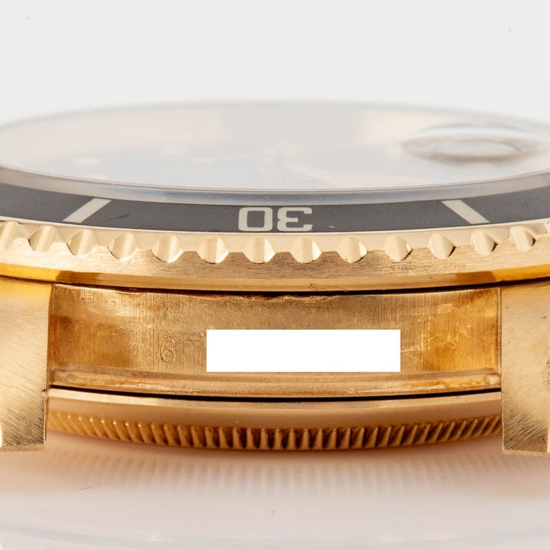 Clean Factory Super Clone Rolex Submariner 16808 Gold AAA Rep