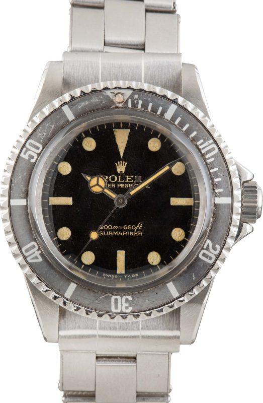 Clean Factory Super Clone Vintage Rolex Submariner 5513 AAA Rep